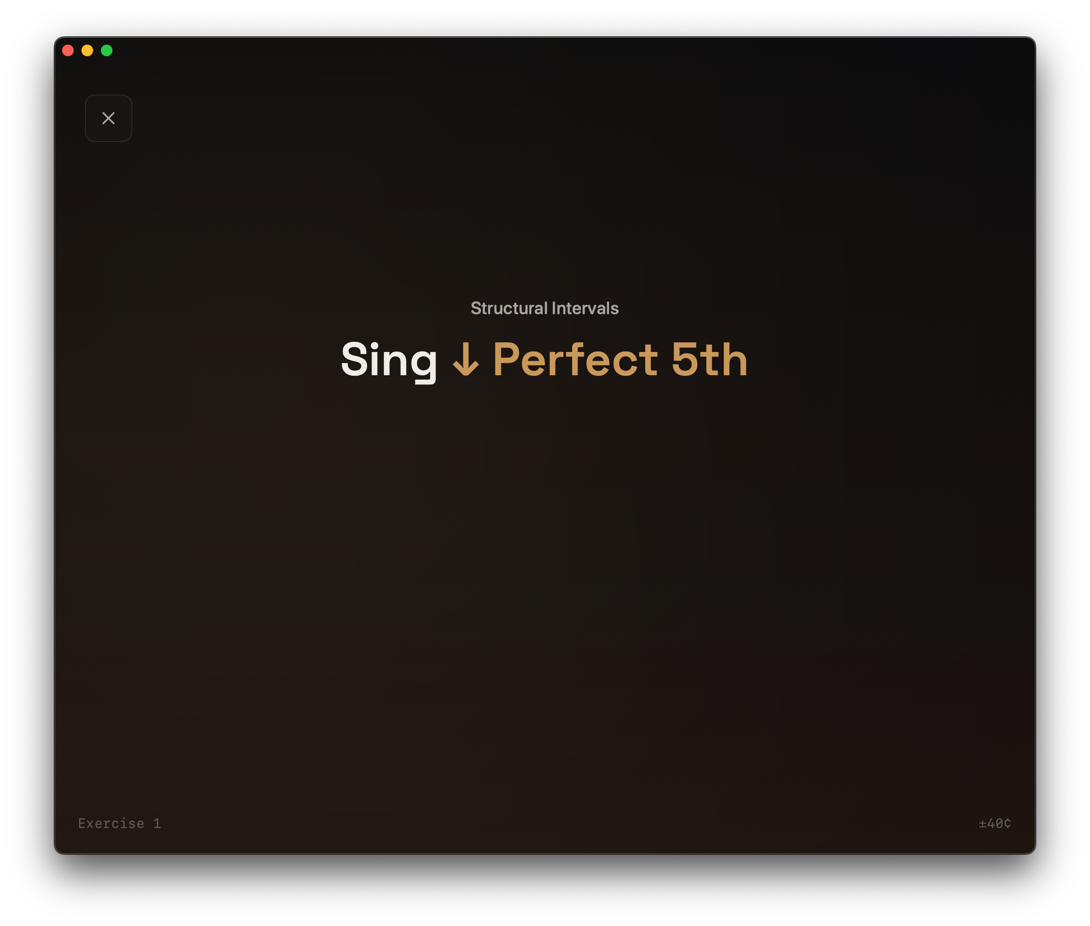Sing interval prompt